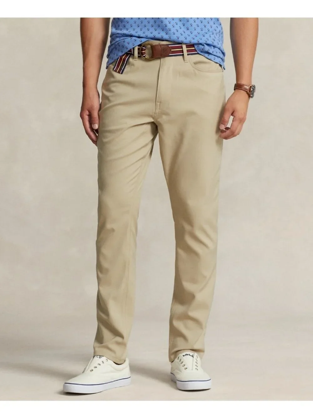 Polo Ralph Lauren Chinos Size 38x30 Khaki Active-Fit Performance Golf Pants $148